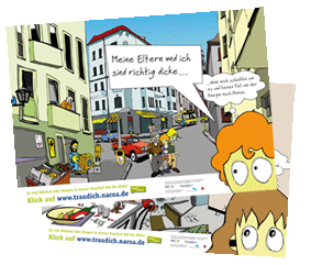 trau dich poster fcher