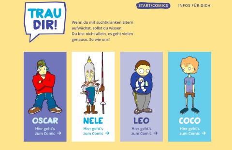 Screenshot Trau-Dir-Homepage