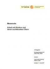 Cover: Metastudie Arbeit mit Kindern und deren suchtkranken Eltern