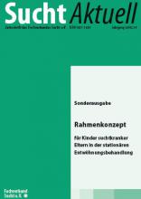 Cover: Rahmenkonzept Kinder suchtkranker Eltern in der Entwöhnungsbehandlung